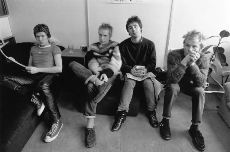 Foto Sex Pistols, Evening Standard
