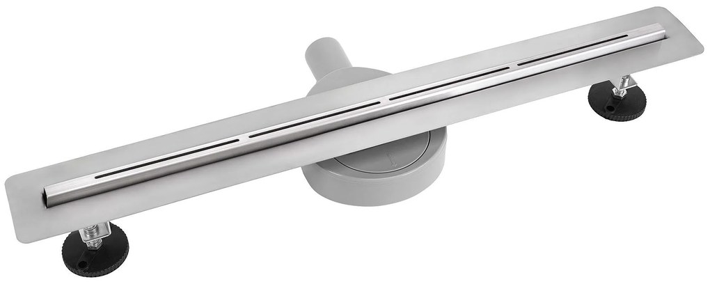 Lineaire afvoer Rea FILO Brush Steel 60