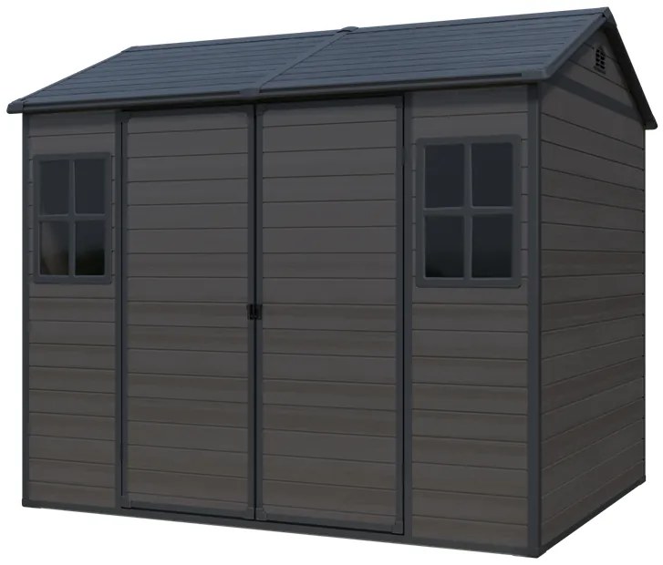 Tumba kunststof gereedschapshuis 1,9 x 2,4 m Store Boss antraciet