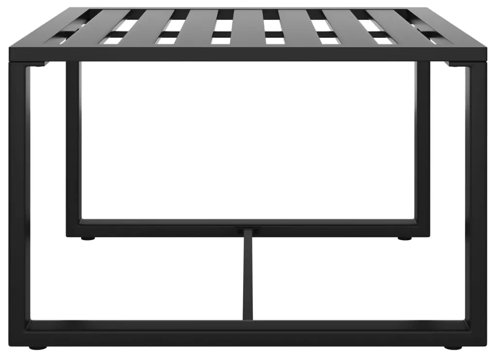 vidaXL Salontafel aluminium antraciet