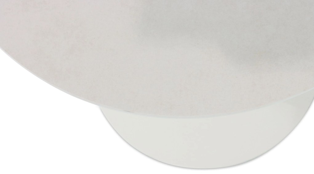 Coco Como Bistrotafel Ø Aluminium/Ceramic Stone Taupe