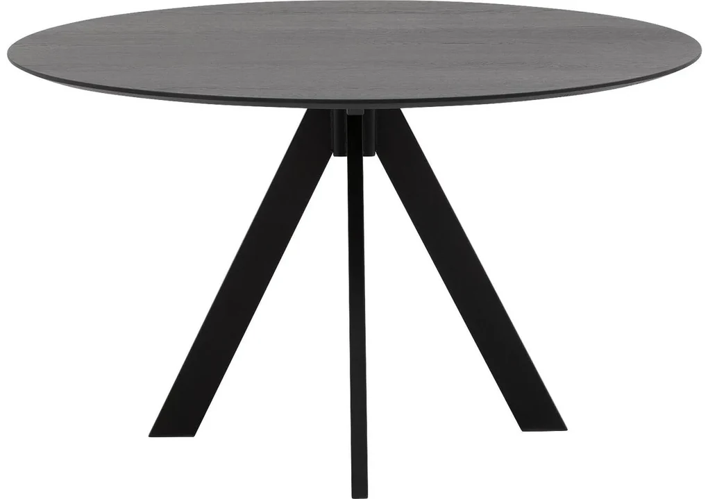 Goossens Excellent Eettafel Ferris Piramide Poot, Rond 120 x 120 cm