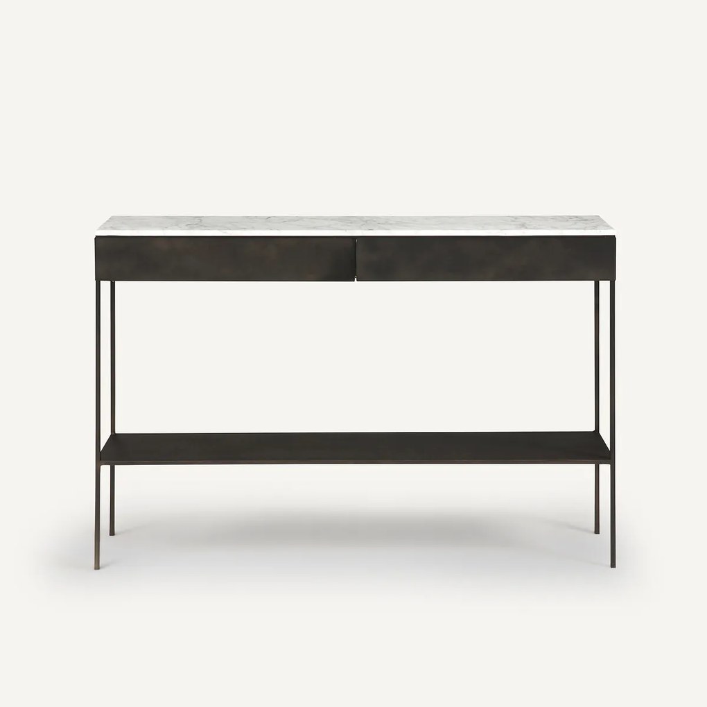 Console wit marmer, Fébée