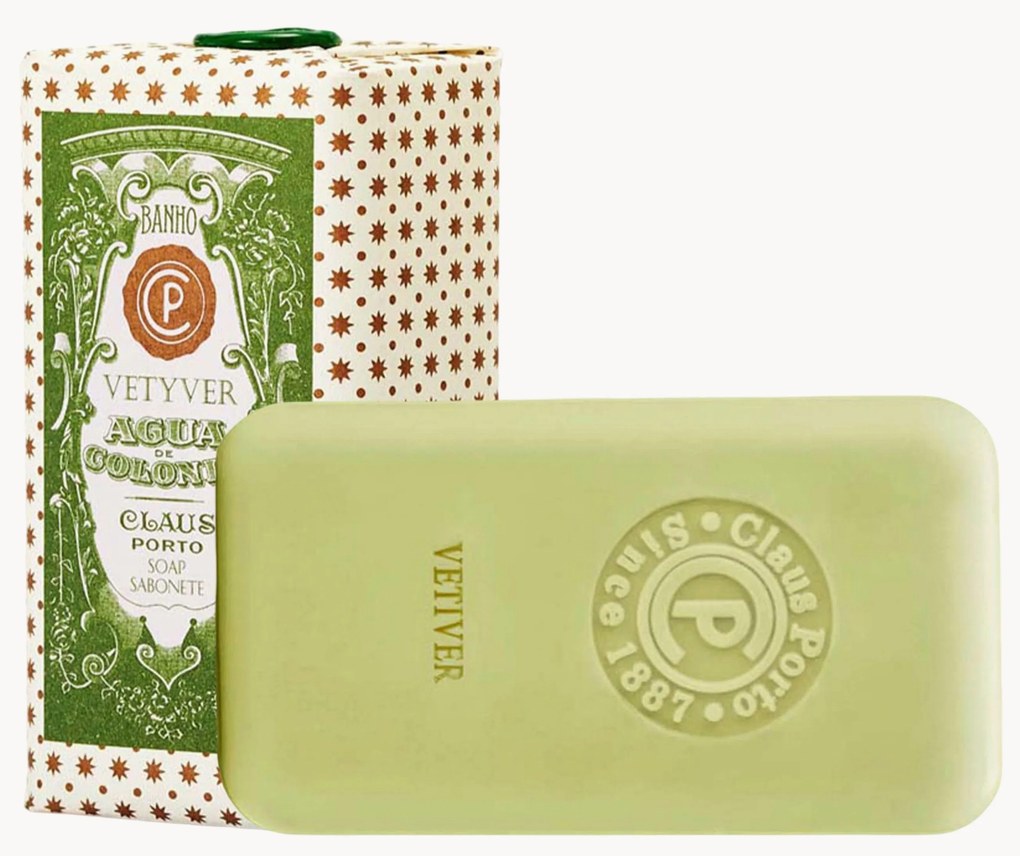 Handgemaakte zeep Agua De Colonia (lavendel, sinaasappel, cederhout & tonkaboon)