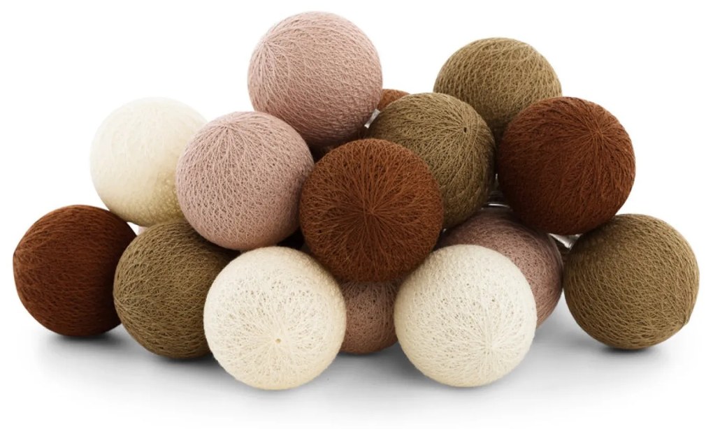 Cotton Ball Lights Outdoor lichtslinger - Starter Kit - Terraza