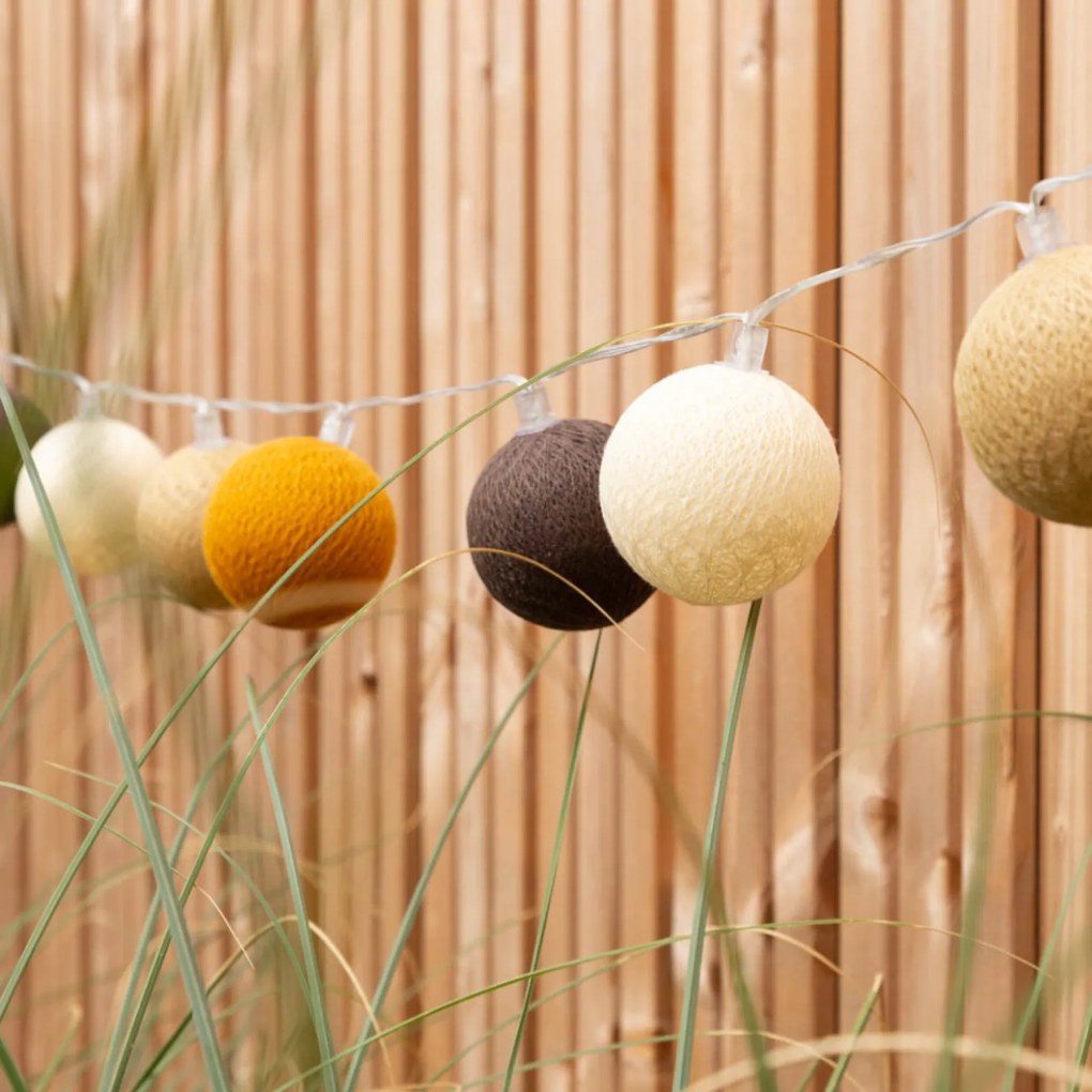 Cotton Ball Lights Outdoor lichtslinger - Starter Kit - Sol