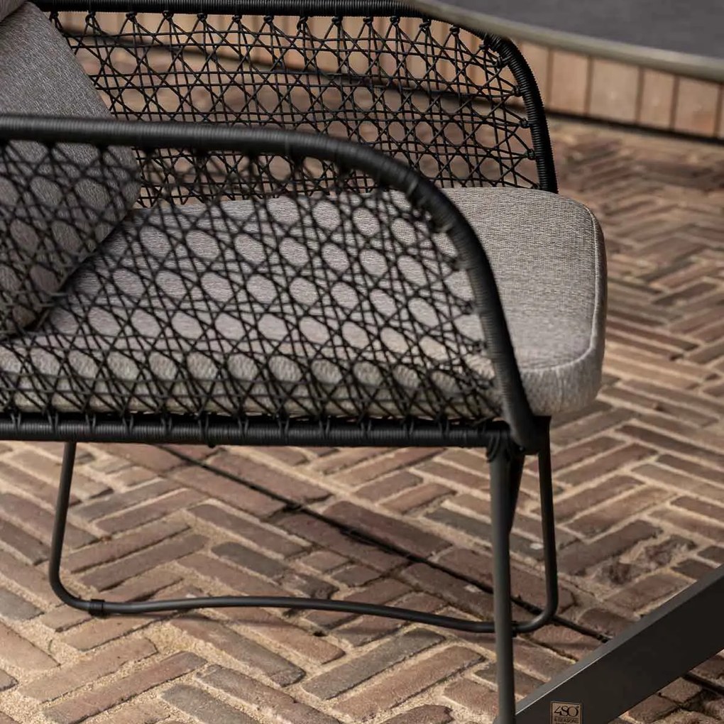 4 Seasons Outdoor Aprilla tuinstoel - antraciet