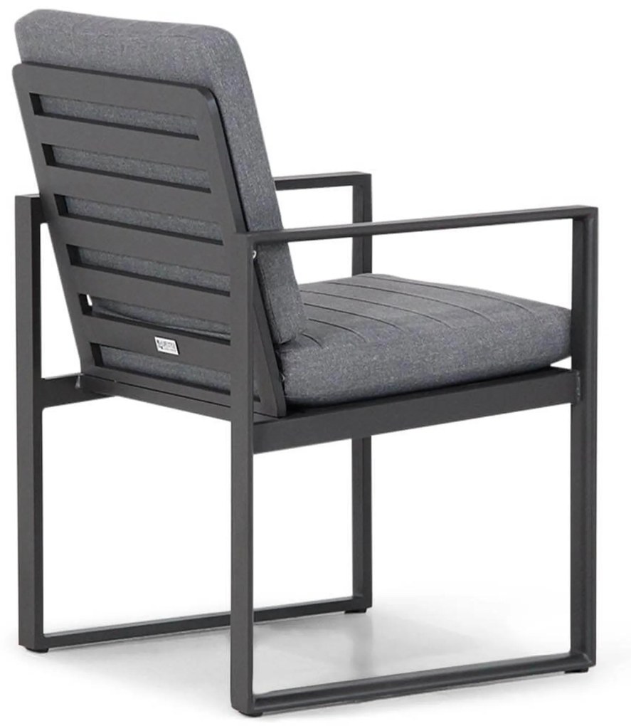 Tuinset 4 personen 90 cm Aluminium Grijs Santika Furniture Santika