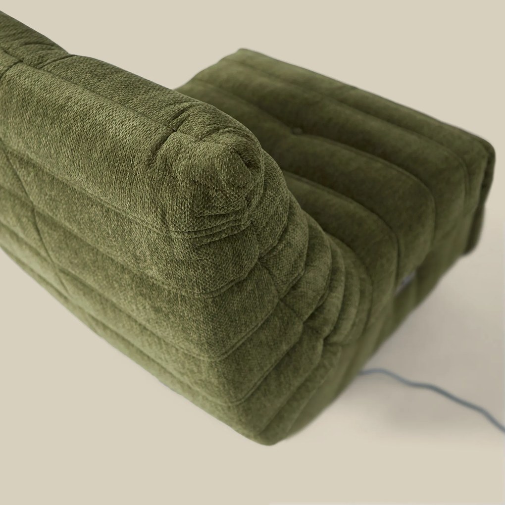 Elektrische Relaxfauteuil Retro Groen