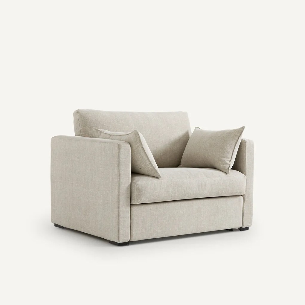 2-zitsbank, omvormbaar, katoen/linnen, Néo Kinkajou