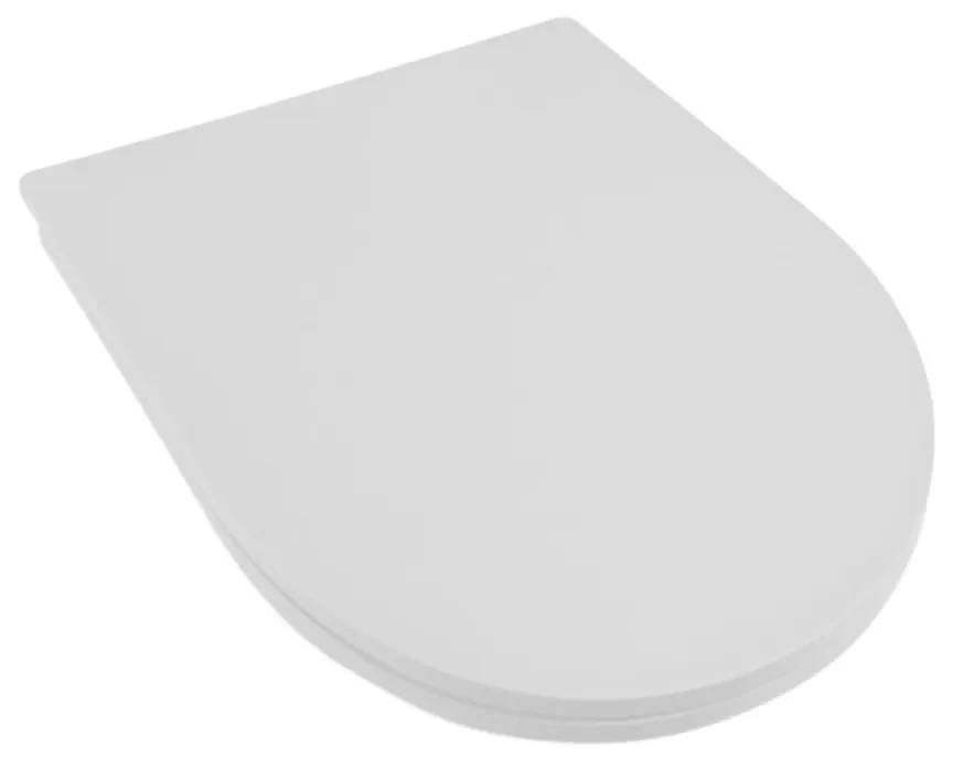 Saniclear Itsie softclose toiletzitting glans wit