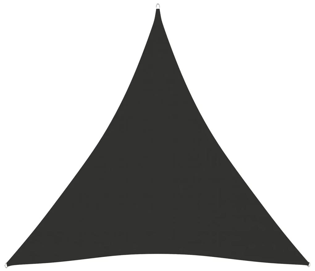vidaXL Zonnescherm driehoekig 4x4x4 m oxford stof antracietkleurig