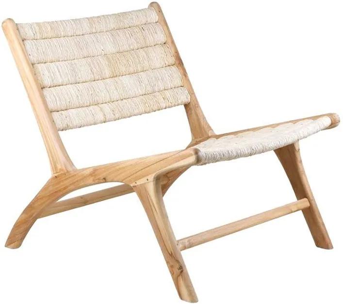 HKliving Abaca Lounge Chair fauteuil