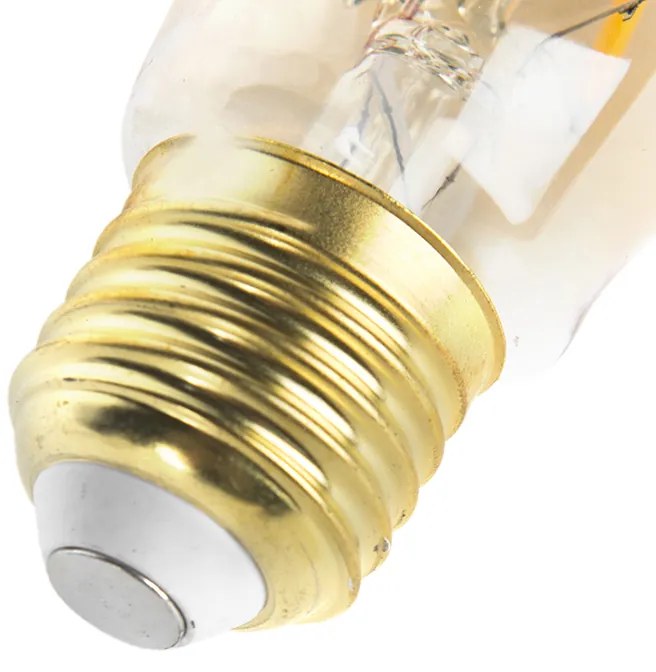 Set van 5 E27 dimbare LED lampen goldline 5W 380 lm 2200K