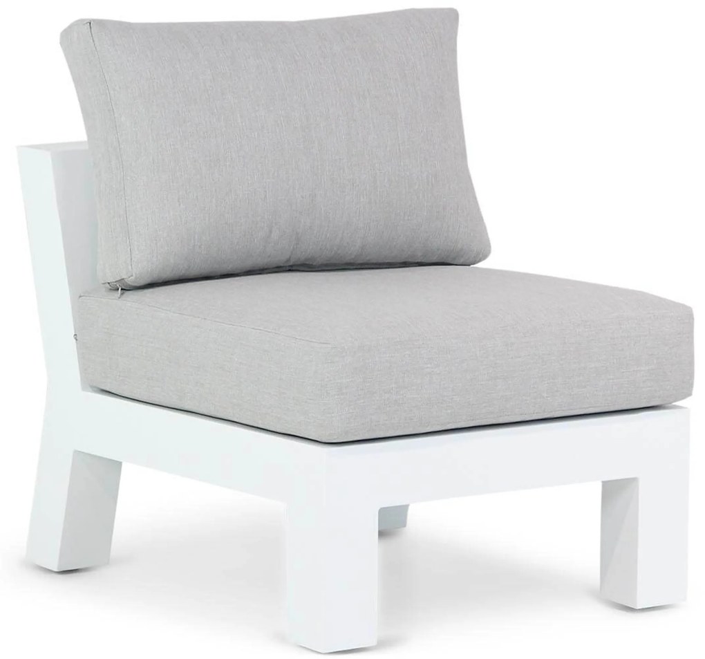 Loungeset tuin 6 personen Aluminium Wit Santika Furniture Santika Yovita
