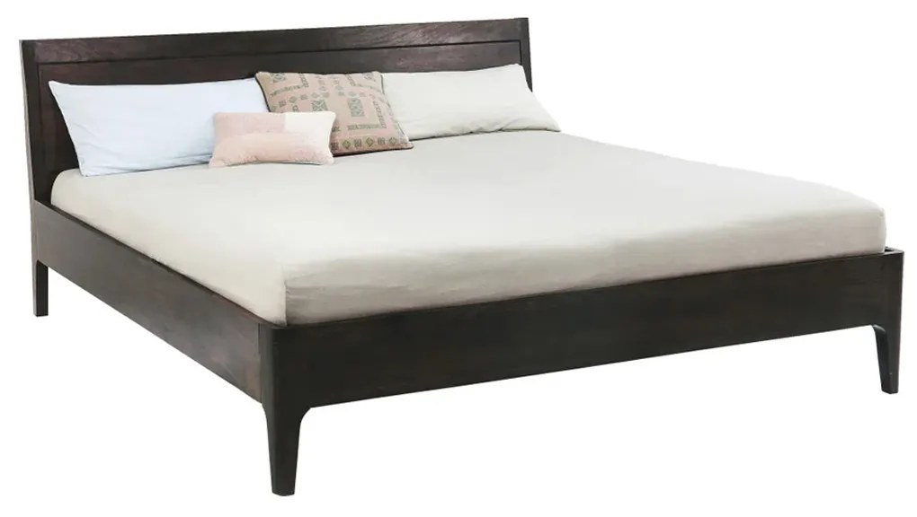 Walnoot Bed Massief Mangohout 180 Cm