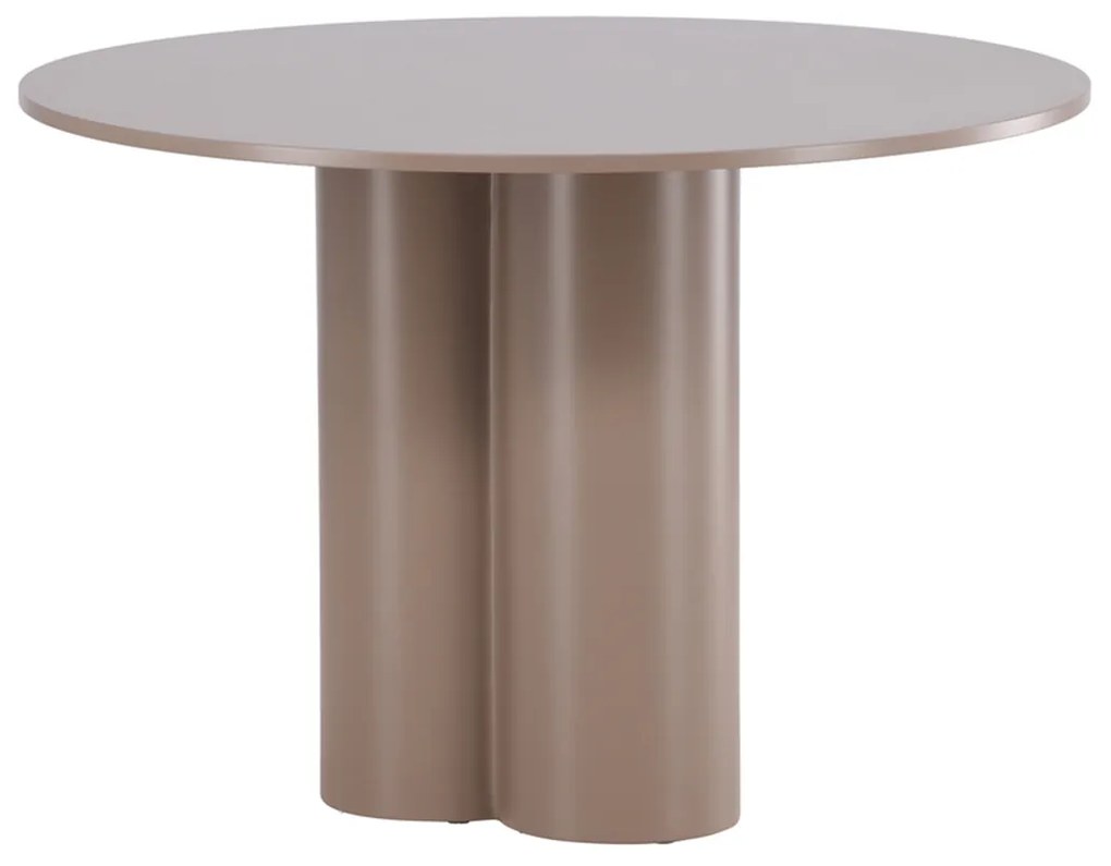 Design Eettafel Mocca - 110 X 110cm.
