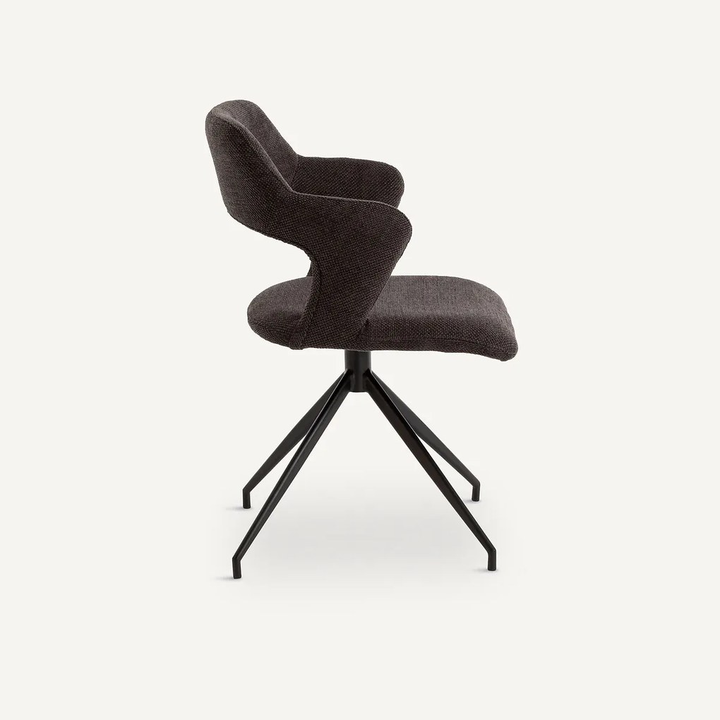 Draaiende tafelfauteuil Asyar