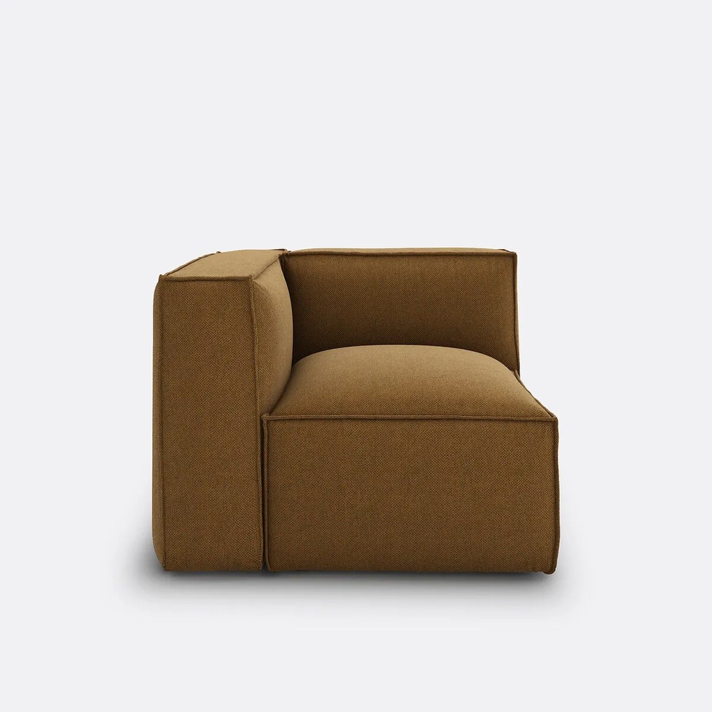 Modulaire hoek, getextureerde stof, Seven