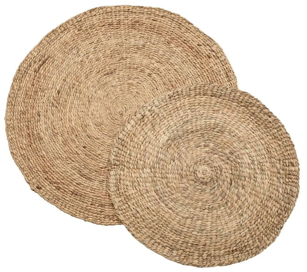 Vloerkleed Water Hyacinth rond | Bazar Bizar