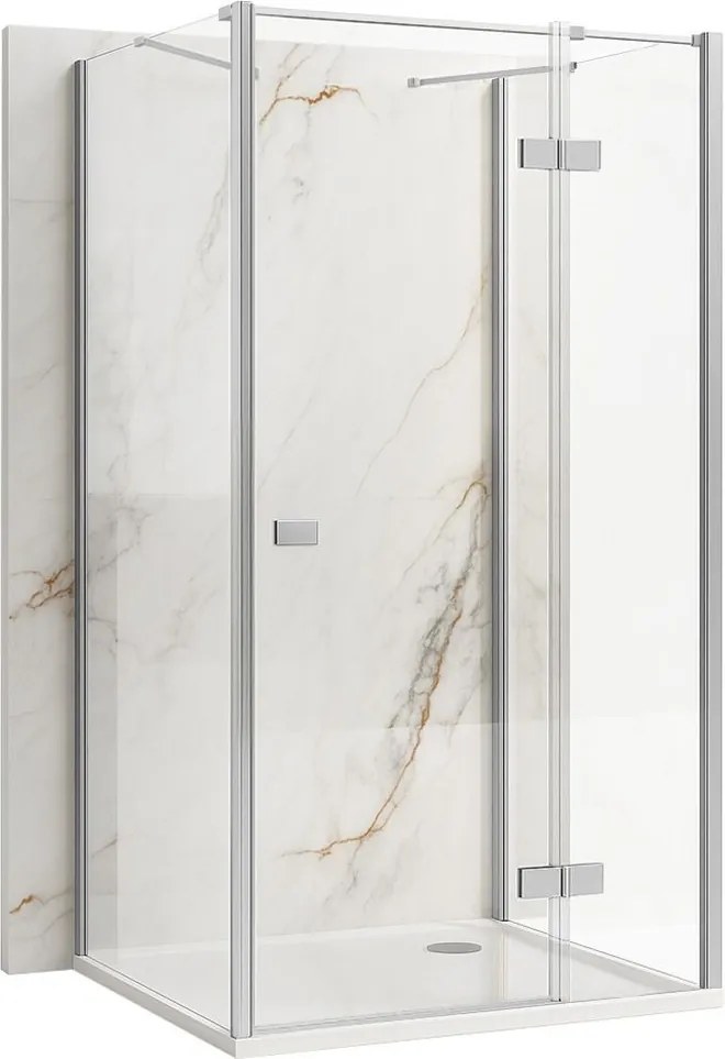Douchecabine Rea Atlas 90x100 Chrome