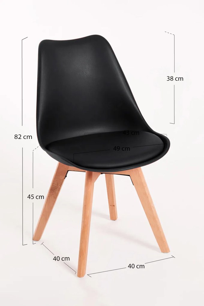 Set 4 Synk Basic Stoelen