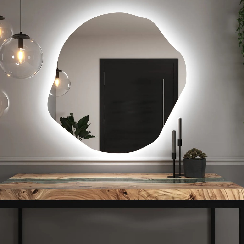 Organische LED spiegel met verlichting A35 80×81