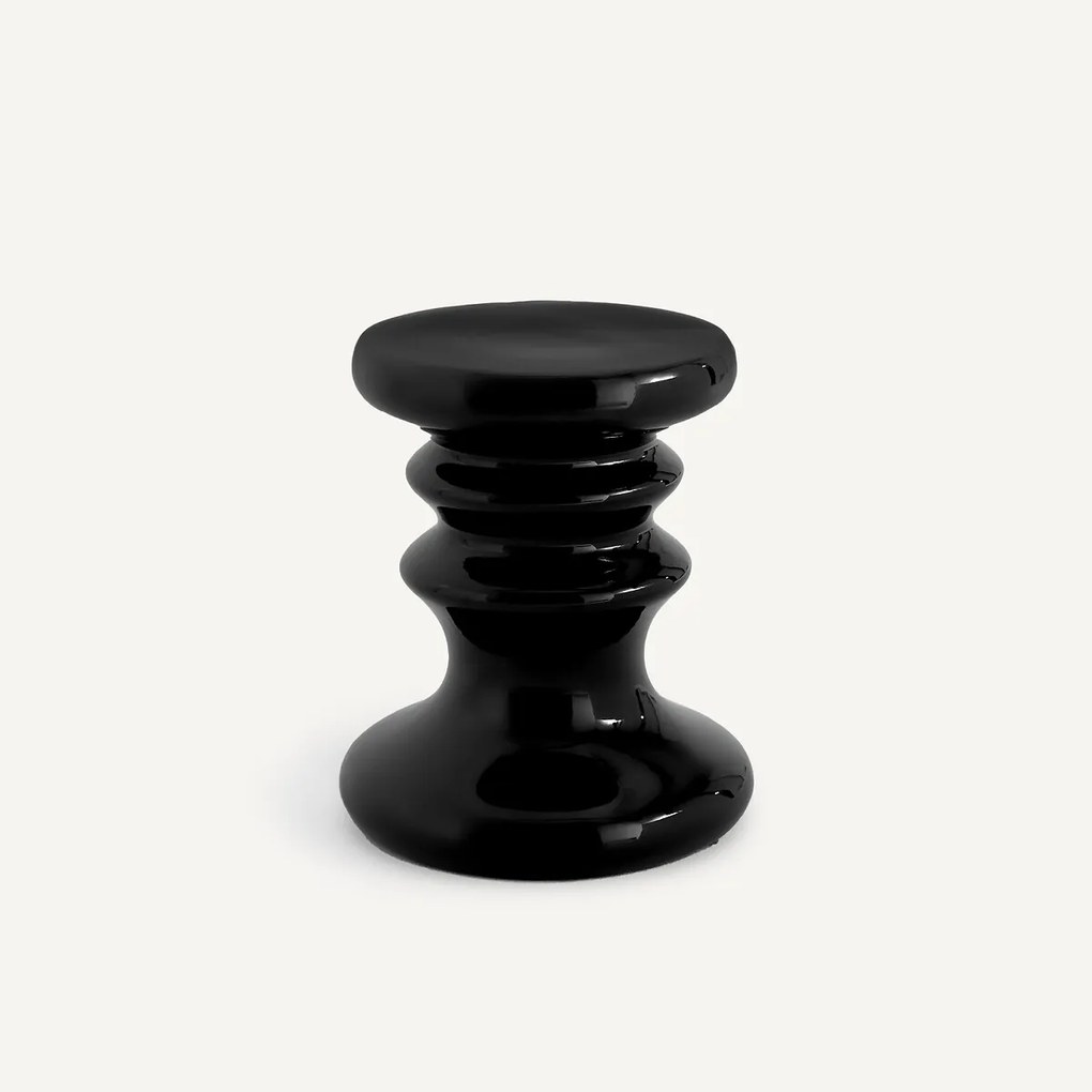 Bijzettafel in geglazuurd keramiek, Lulla