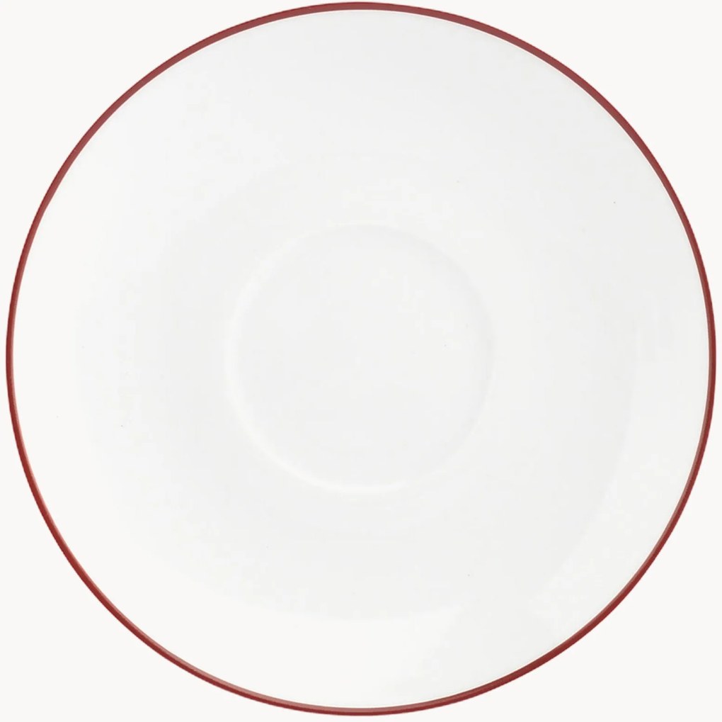 Porseleinen schoteltjes Basic White, 6-delig