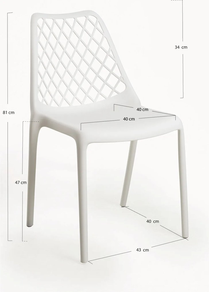 Mima Stoel Polypropyleen