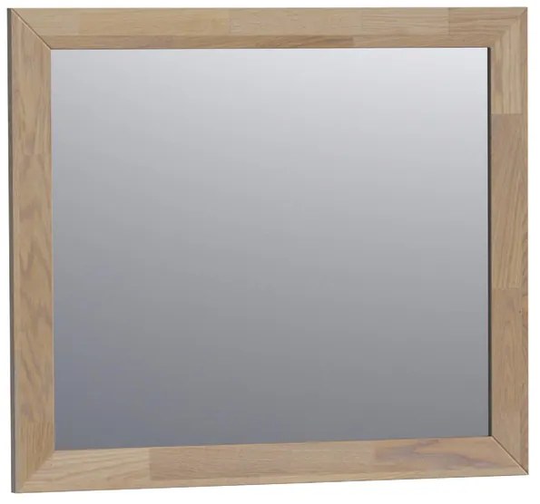 BRAUER Citrine spiegel - 80x70cm - rechthoekig - vingerlas eiken grijs frame SP-CI80RHVEG