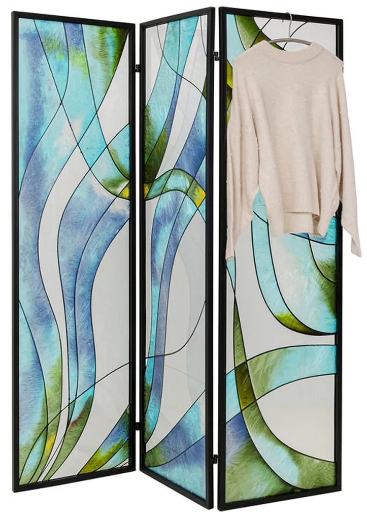Kare Design Serena Kamerscherm Glas In Lood