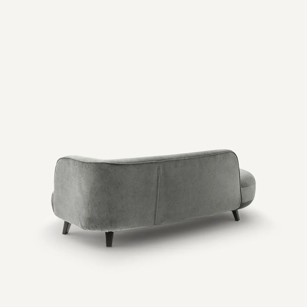 Sofa Dormeuse stonewashed fluweel, Rosebury, ontwerp Emmanuel Gallina