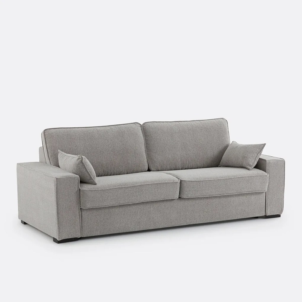 Slaapbank met structuur, 2, 3 of 4 zits, Comfort Bultex®, Cécilia