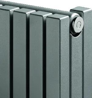 CARRE CPVN-PLUS radiator (decor) staal black January (hxlxd) 1800x655x86mm