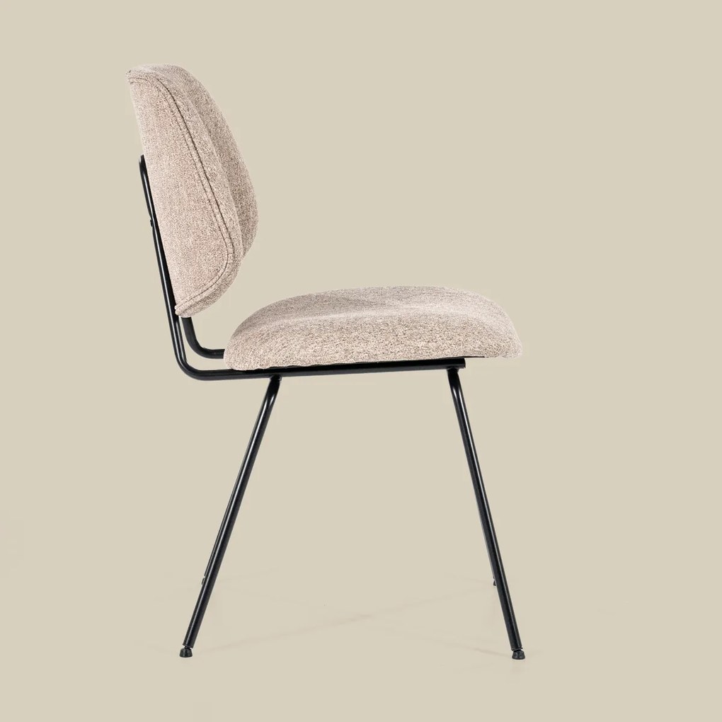 Beige Eetkamerstoel Modern
