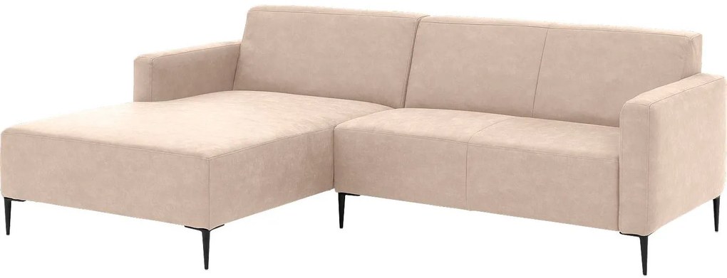 Goossens Bank Key West beige, micro leer, 2-zits, modern design
