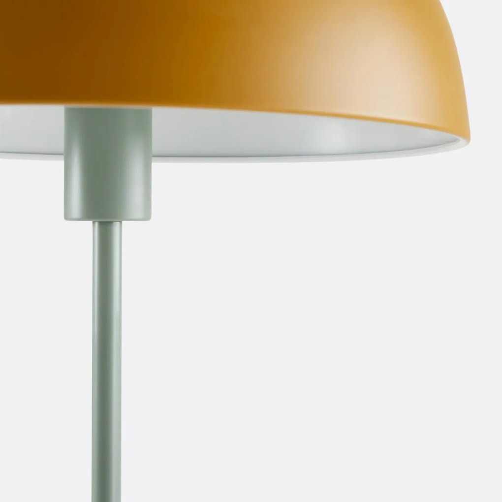 Tweekleurige staanlamp van metaal, Capi