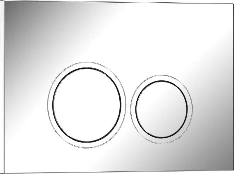 Mexen Tex 01 spoelknop, glanzend chroom - 6101-03