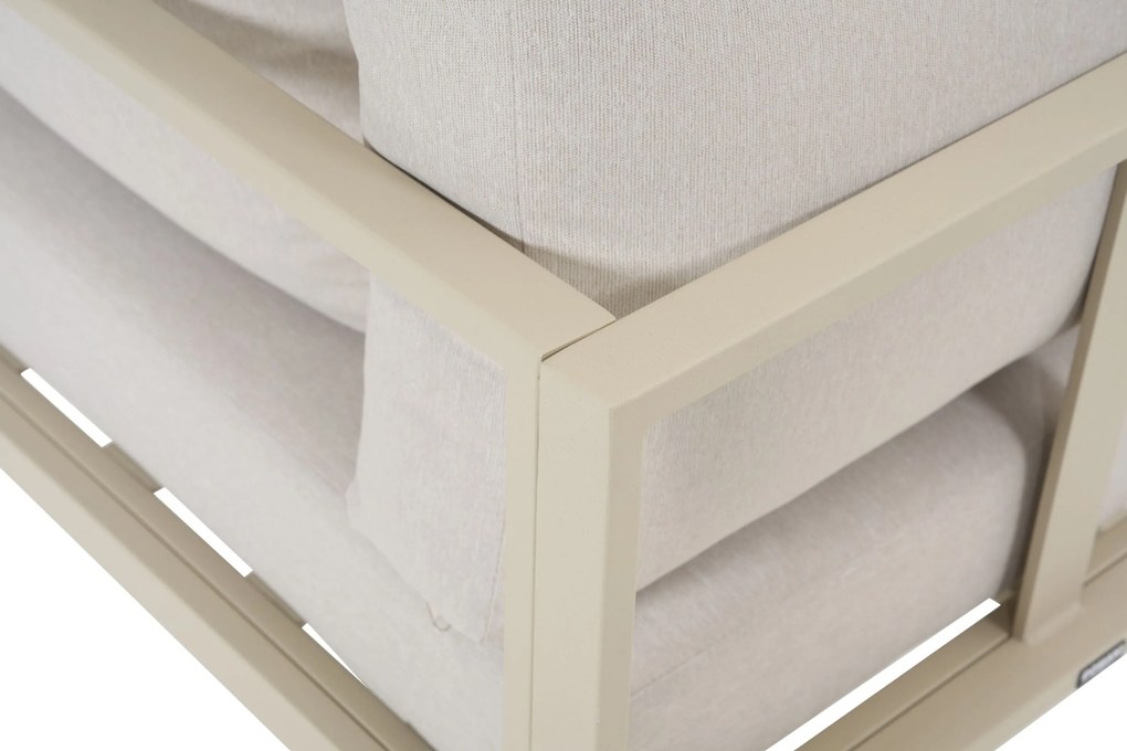 Hoek loungeset 5 personen Aluminium Zand/Beige Domani Furniture Nordic