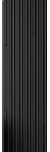 Saniclass Prime Balance Hoge Kast - 120x34.5x34.5cm - 1 deur - mat antraciet - MDF 88210