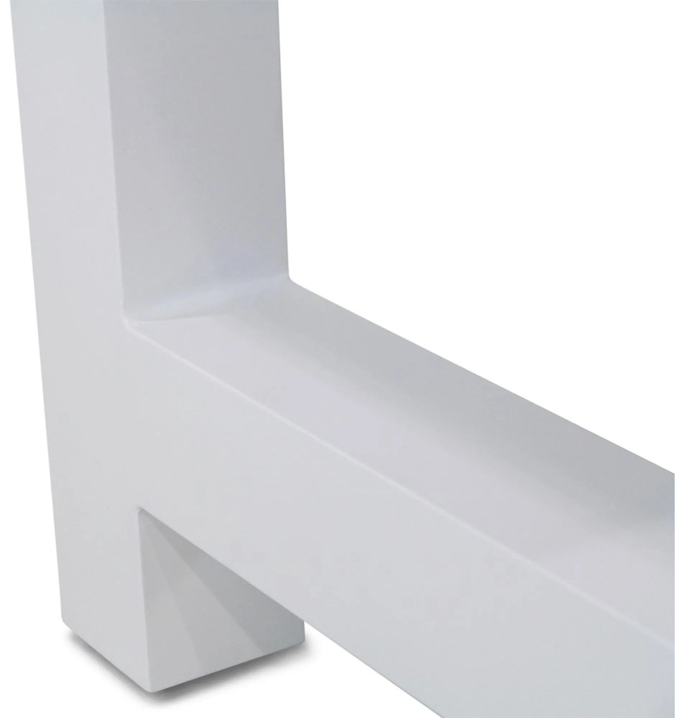 Dining Tuintafel rechthoekig 260 x 100 cm Wit Los Angeles