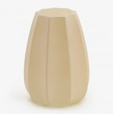 Pynora Glazen Vaas Beige – Crème - Sklum