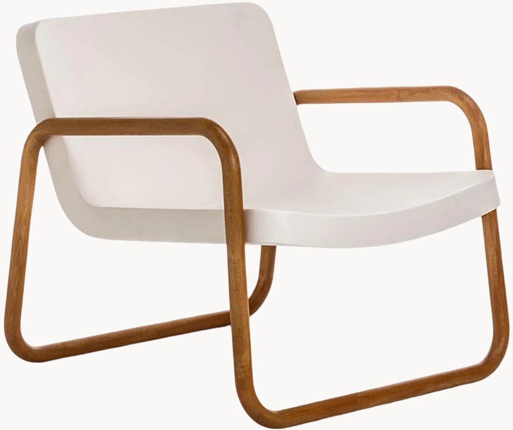 Iroko houten tuinloungechair Time Out frame