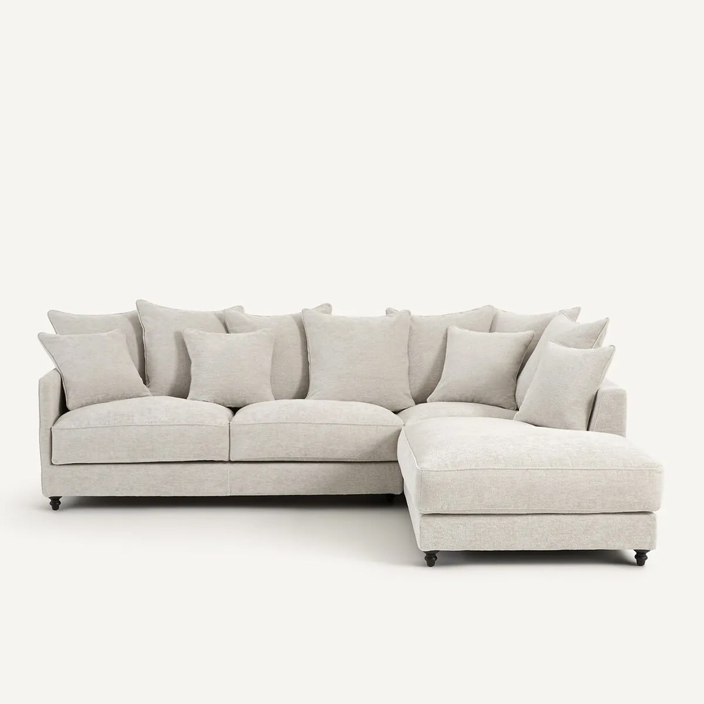 Hoekslaapbank van gerecycled polyester, Lazare