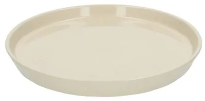 Ontbijtbord, steengoed, beige, spikkel,Ø 20,5 cm