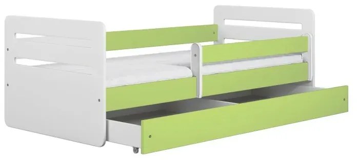 Peuter Groente Eenpersoonsbed Kami - Voor kinderen Kinderen Peuter Junior 5056231741828 Children's Beds Home, 140x80, Ja, Matras van schuim/latex van