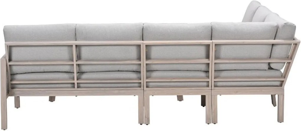 Garden Impressions San Capri lounge dining set 5-delig links - light oak look