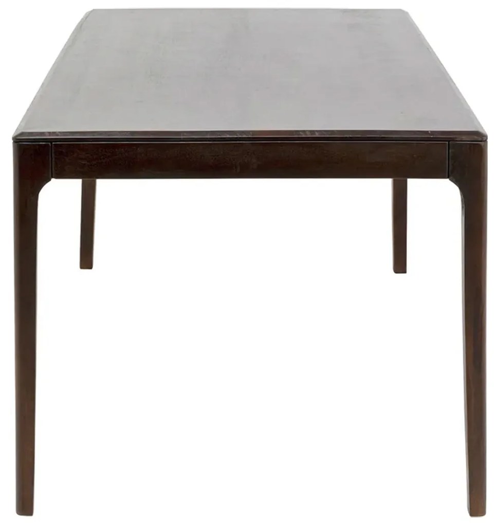 Retro Eettafel Donker Hout 175x90 Cm - 175 X 90cm.