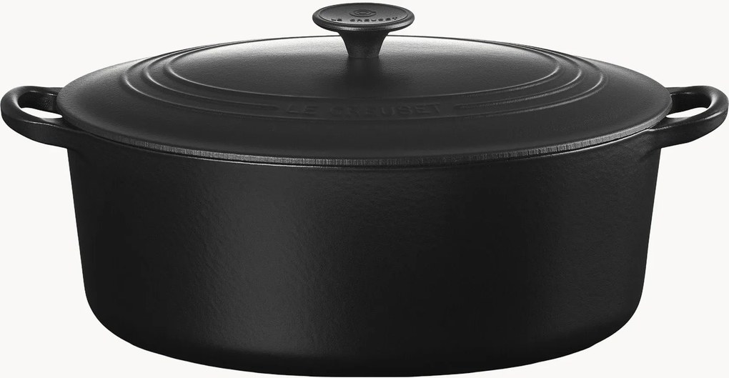 Stoofpan Le Creuset van gietijzer met deksel